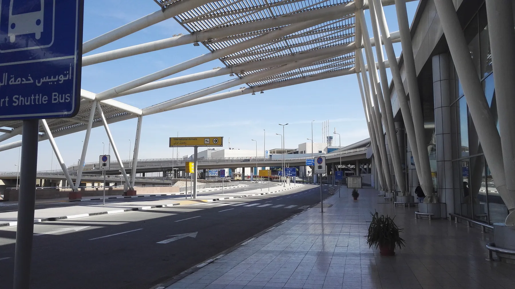 La terminal 3 del aeropuerto internacional de El Cairo