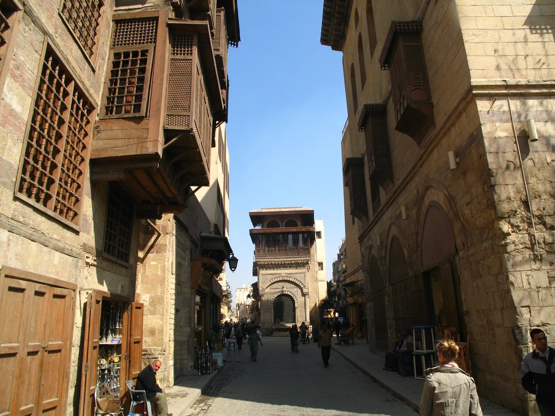 A street in historic Islamic Cairo