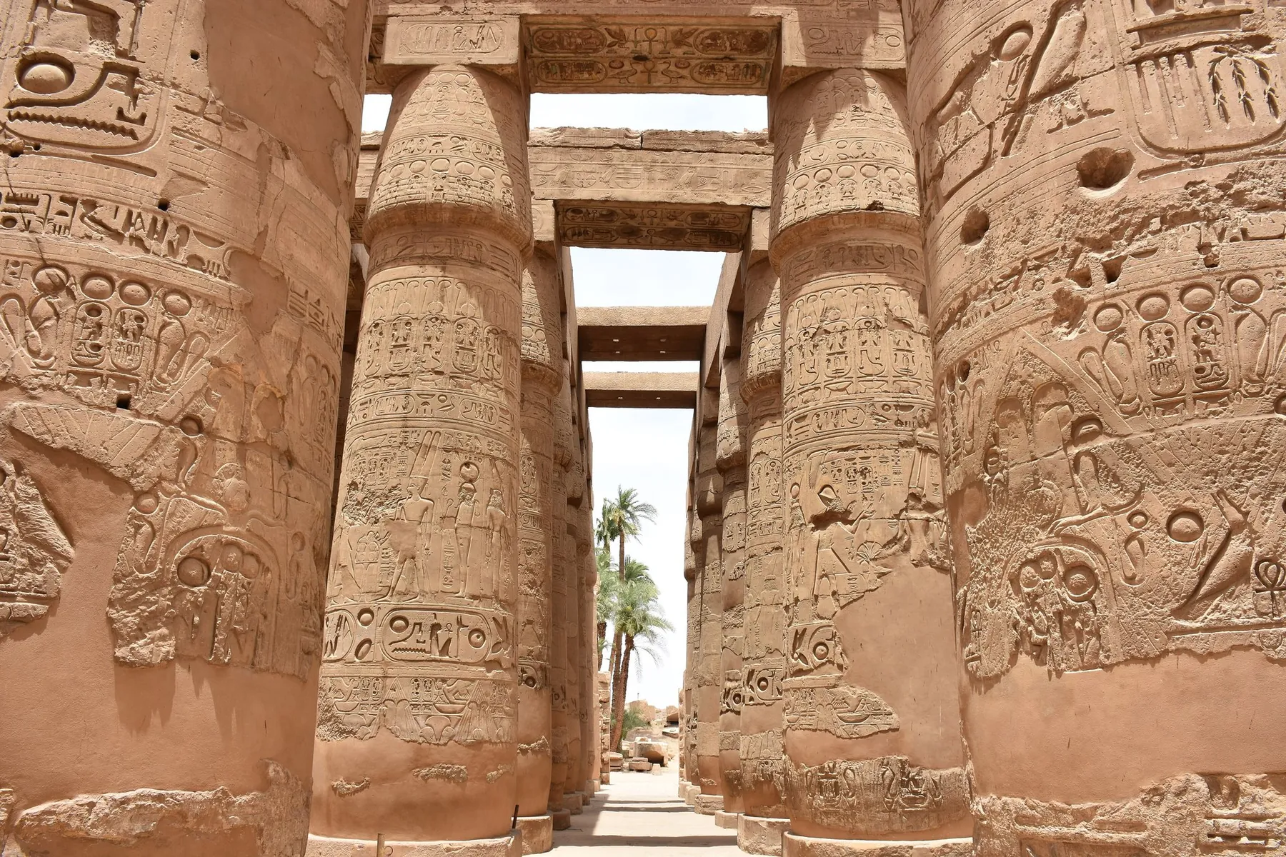 The Great Hypostyle Hall at Karnak