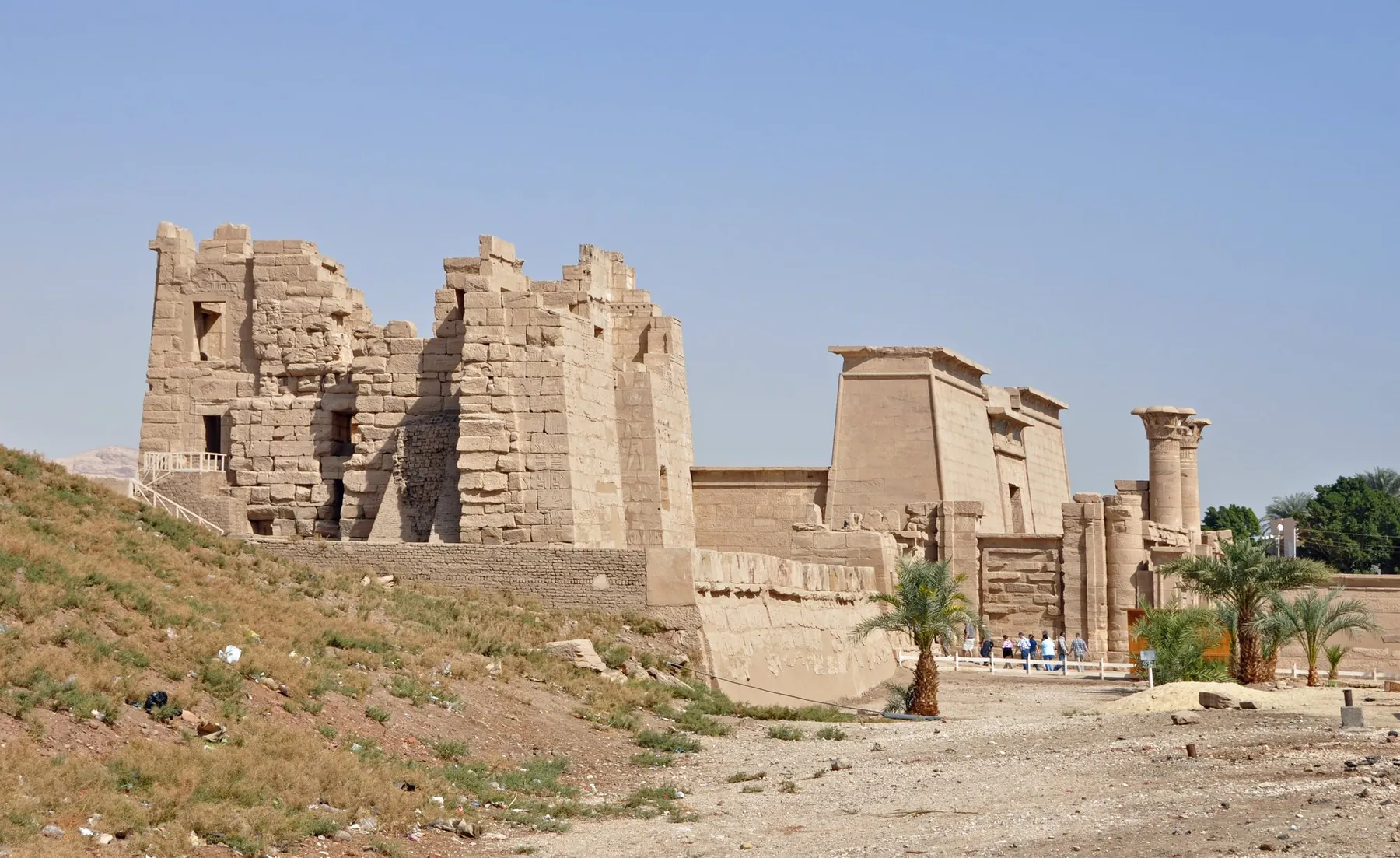 Medinet Habu, on Luxor's West Bank