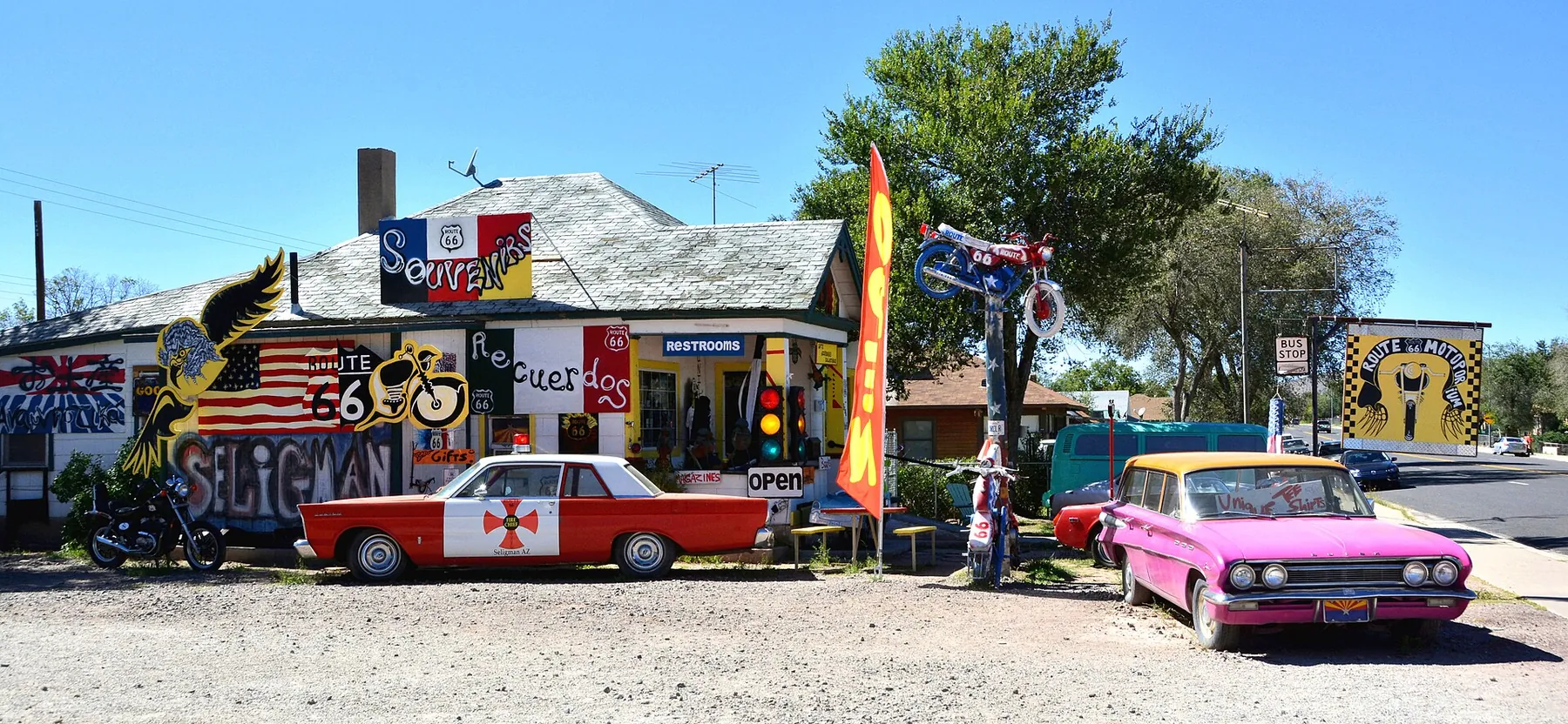 Route 66 in Seligman, Arizona
