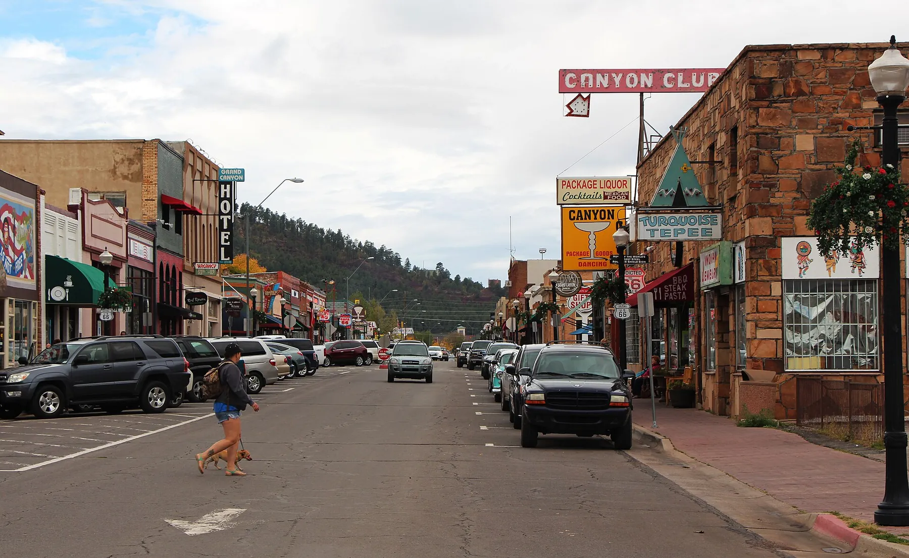 La Ruta 66 a su paso por Williams, Arizona